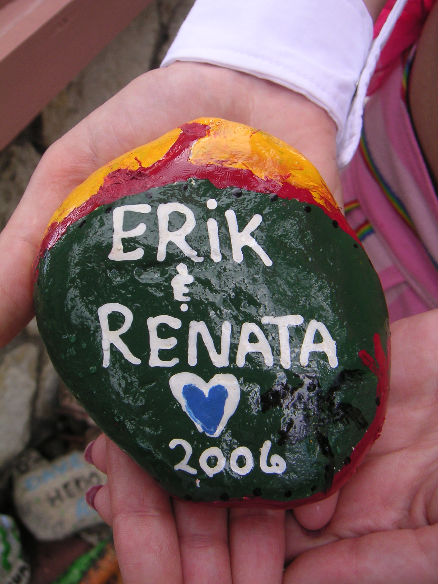 Erik & Renata Painted Rock